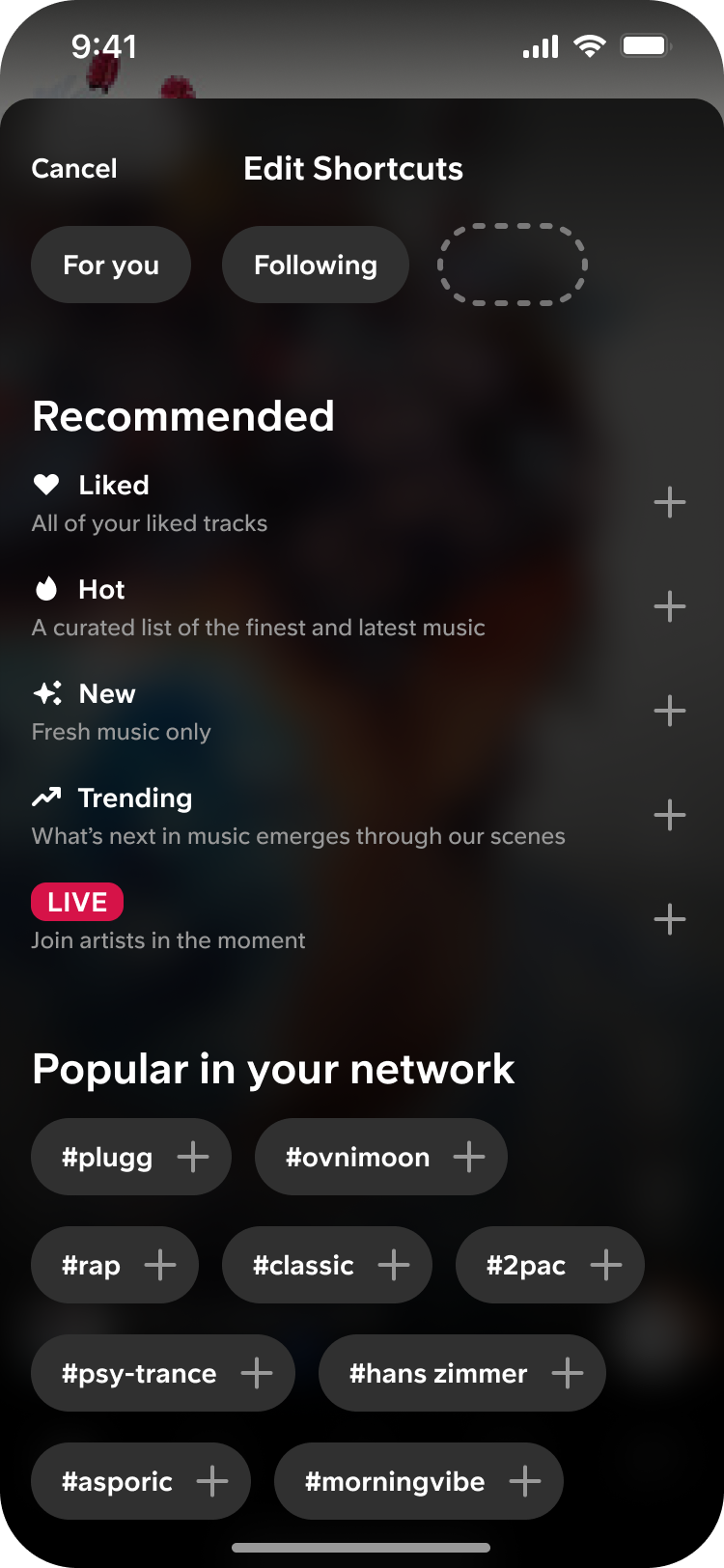 Soundcloud shortcuts